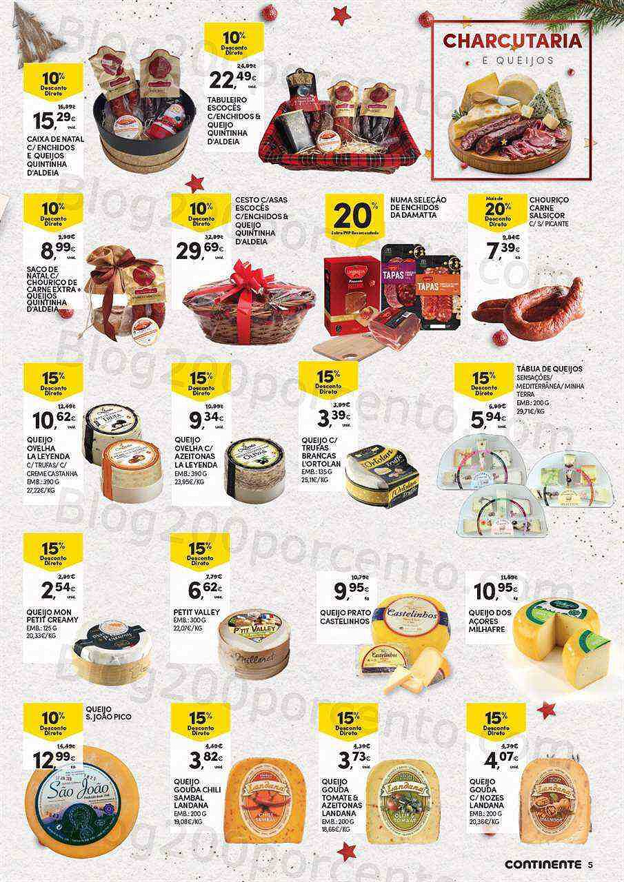 Antevisão Folheto CONTINENTE Natal Açores Promoções 8 a 24 dezembro