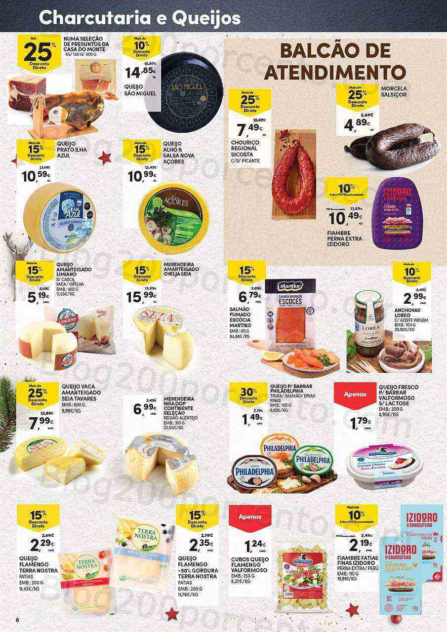 Antevisão Folheto CONTINENTE Natal Açores Promoções 8 a 24 dezembro