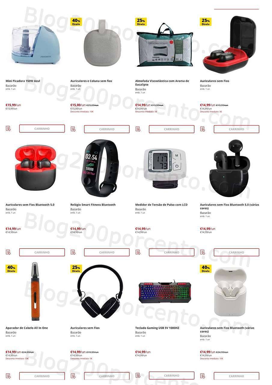 Antevisão Folheto CONTINENTE Bazarão Promoções de 6 a 12 dezembro