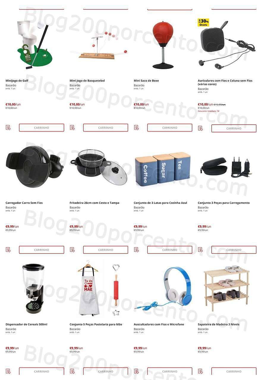 Antevisão Folheto CONTINENTE Bazarão Promoções de 6 a 12 dezembro