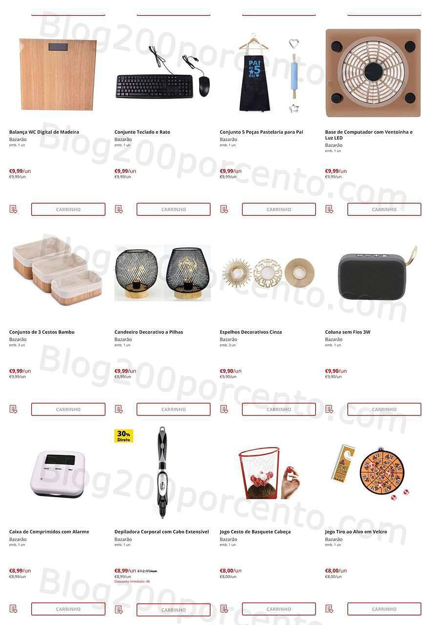 Antevisão Folheto CONTINENTE Bazarão Promoções de 6 a 12 dezembro