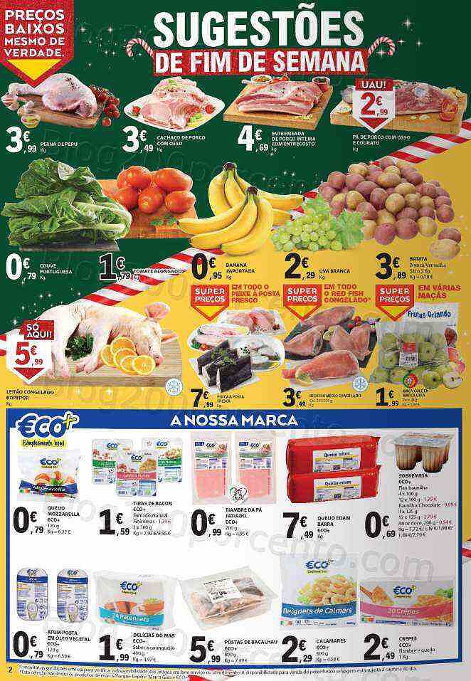 Antevisão Folheto E-LECLERC Promoções Fim de Semana - 9 a 11 dezembro