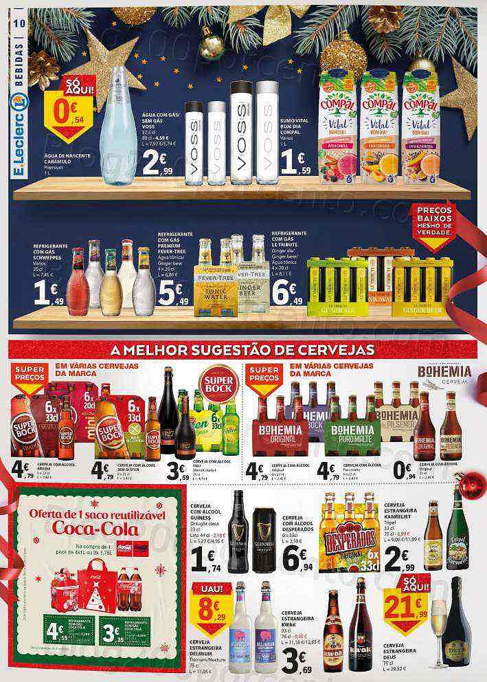 Antevisão Folheto E-LECLERC Natal Promoções de 13 a 23 dezembro