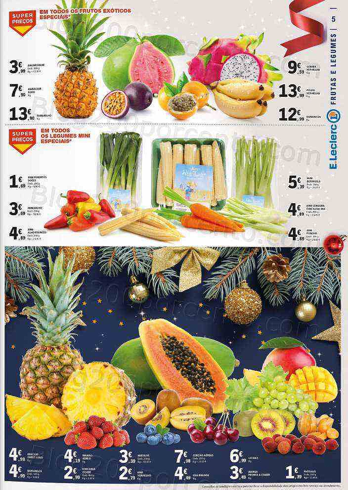 Antevisão Folheto E-LECLERC Natal Promoções de 13 a 23 dezembro