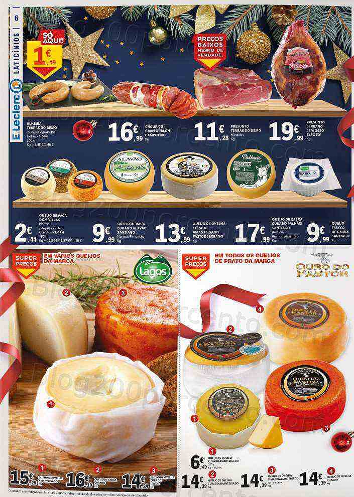 Antevisão Folheto E-LECLERC Natal Promoções de 13 a 23 dezembro