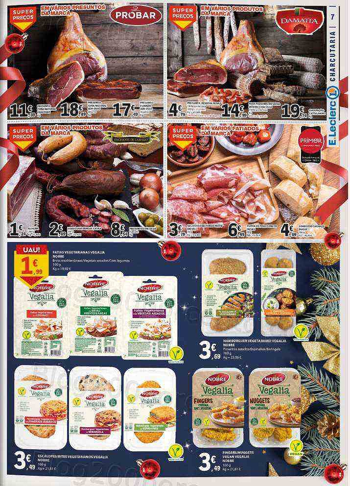 Antevisão Folheto E-LECLERC Natal Promoções de 13 a 23 dezembro