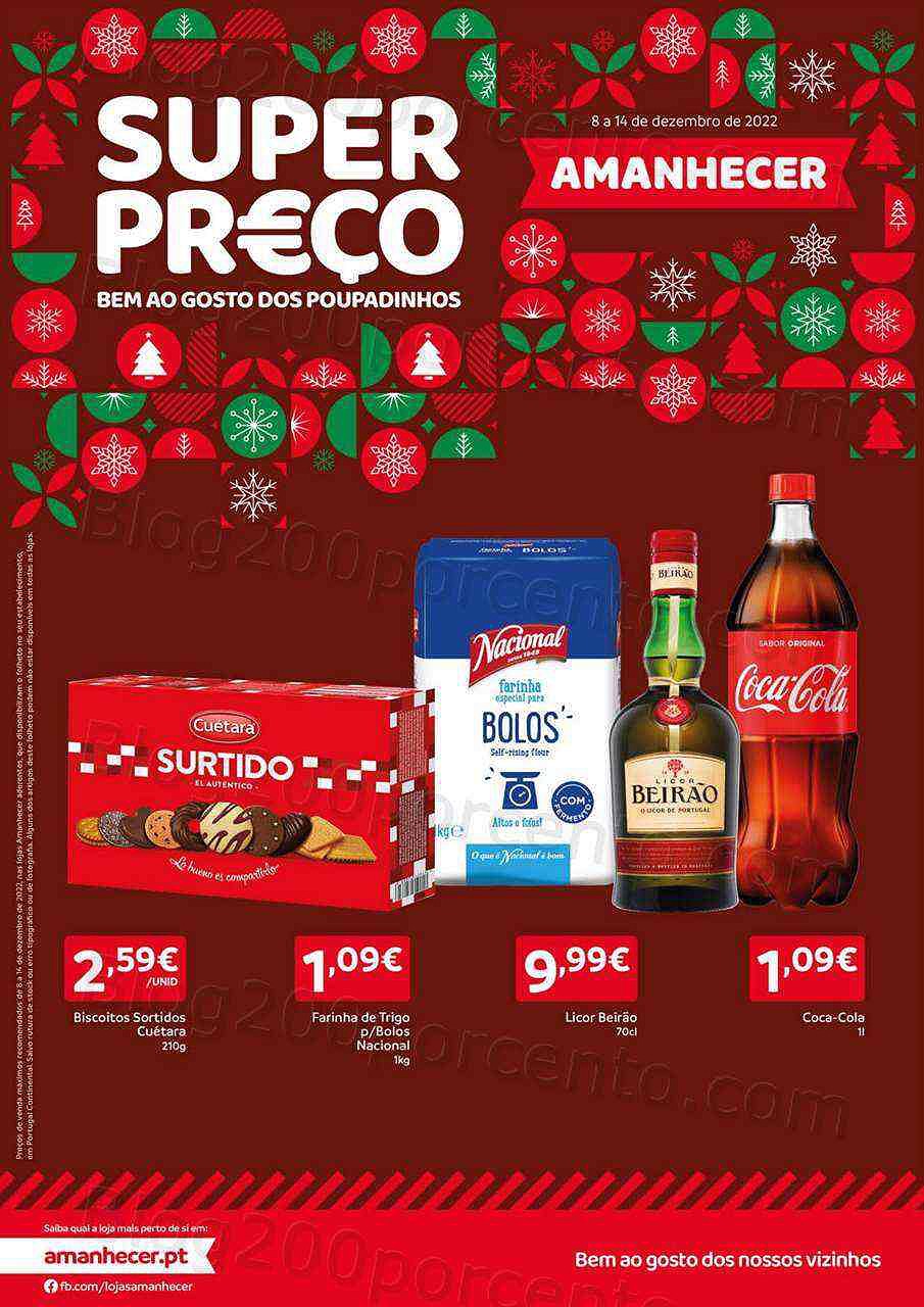 Antevisão Folheto AMANHECER Promoções de 8 a 14 dezembro