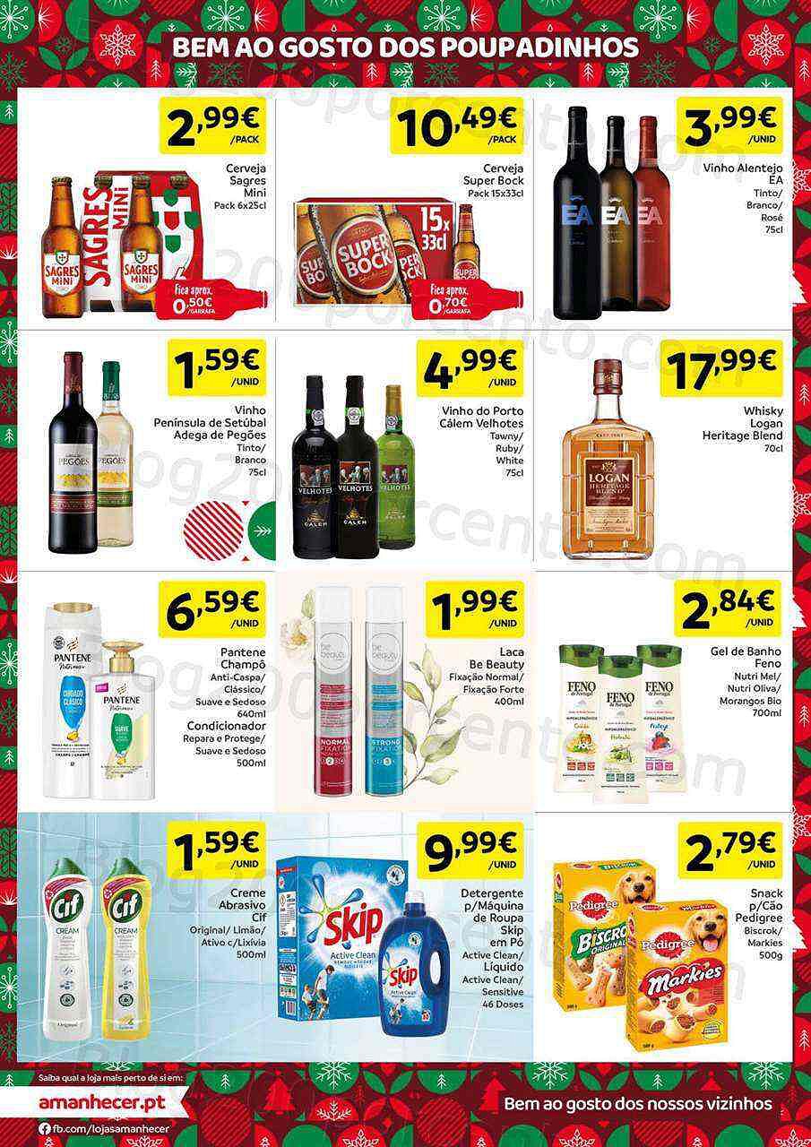 Antevisão Folheto AMANHECER Promoções de 8 a 14 dezembro