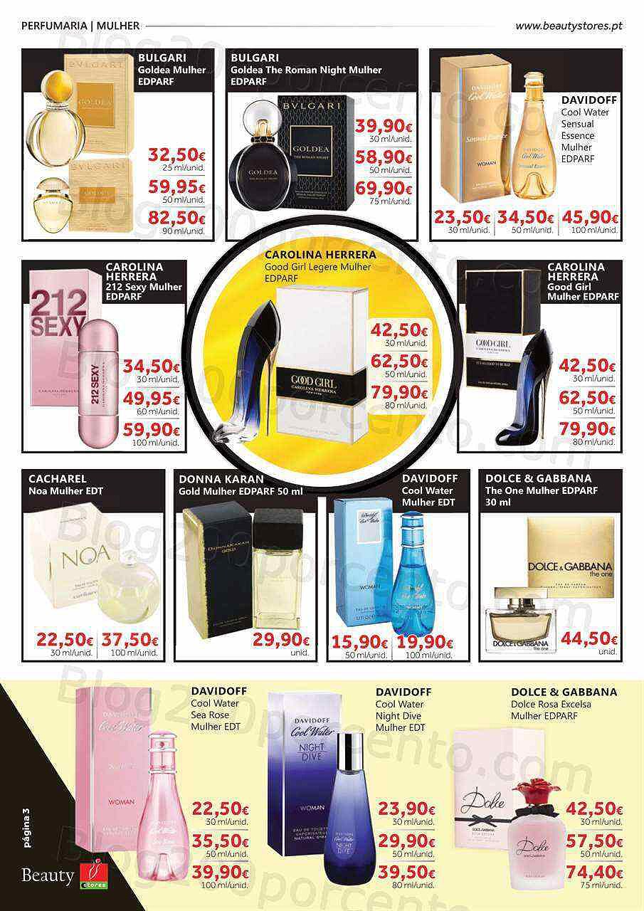 Antevisão Folheto BEAUTY STORES Promoções até 7 janeiro