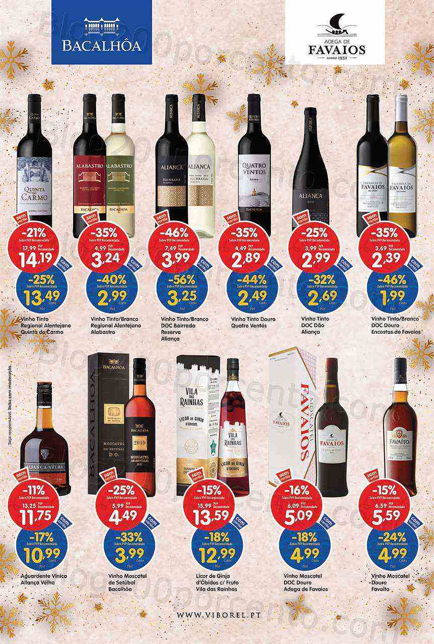 Antevisão Folheto MINIPREÇO Bebidas Promoções de 15 a 28 dezembro