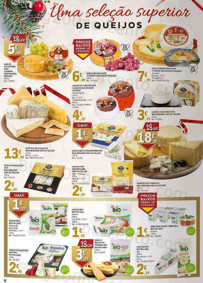 Antevisão Folheto E-LECLERC Especial Natal Promoções de 13 a 24 dezembro