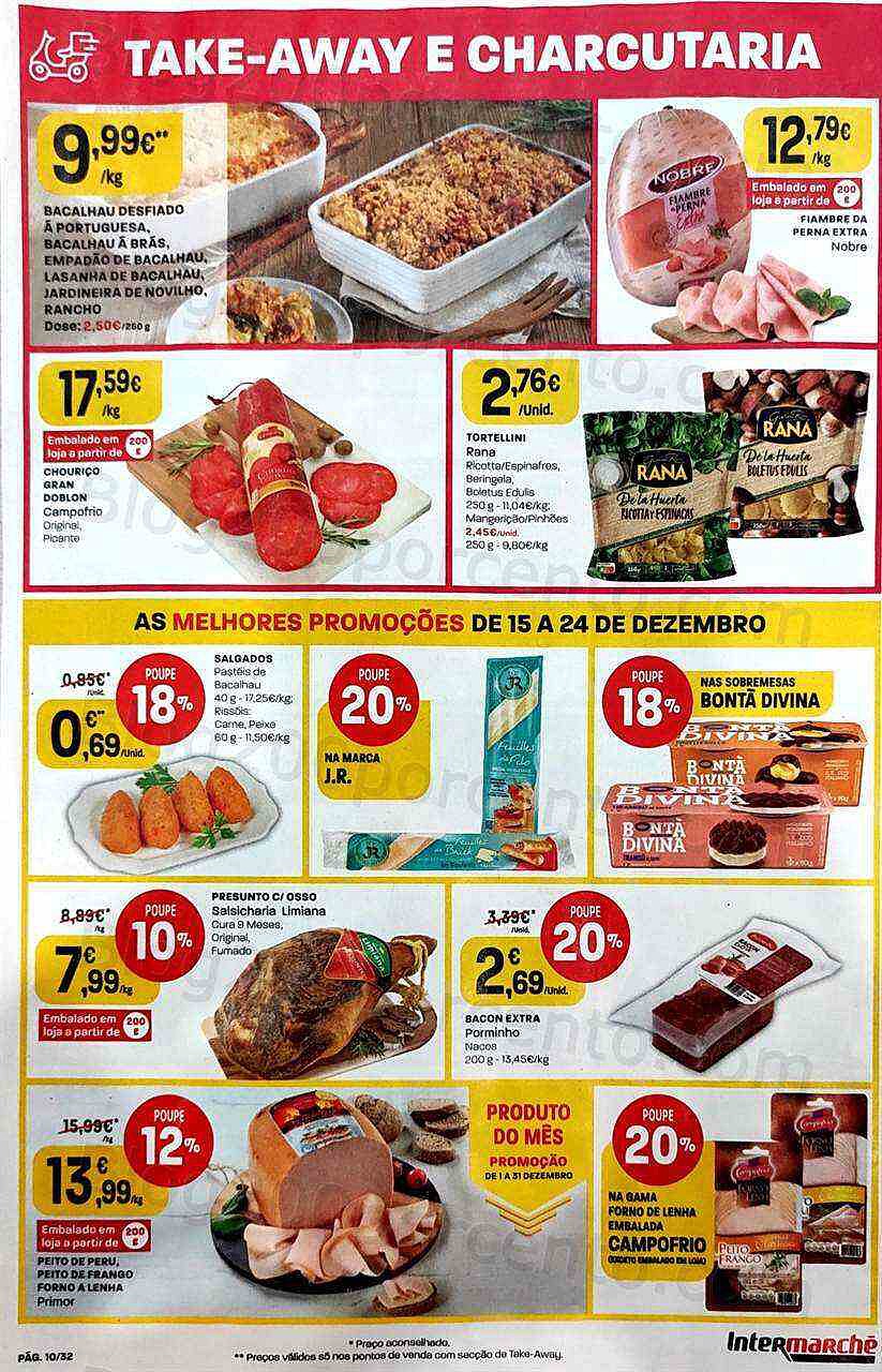 Antevisão Folheto INTERMARCHÉ Super Promoções de 15 a 24 dezembro