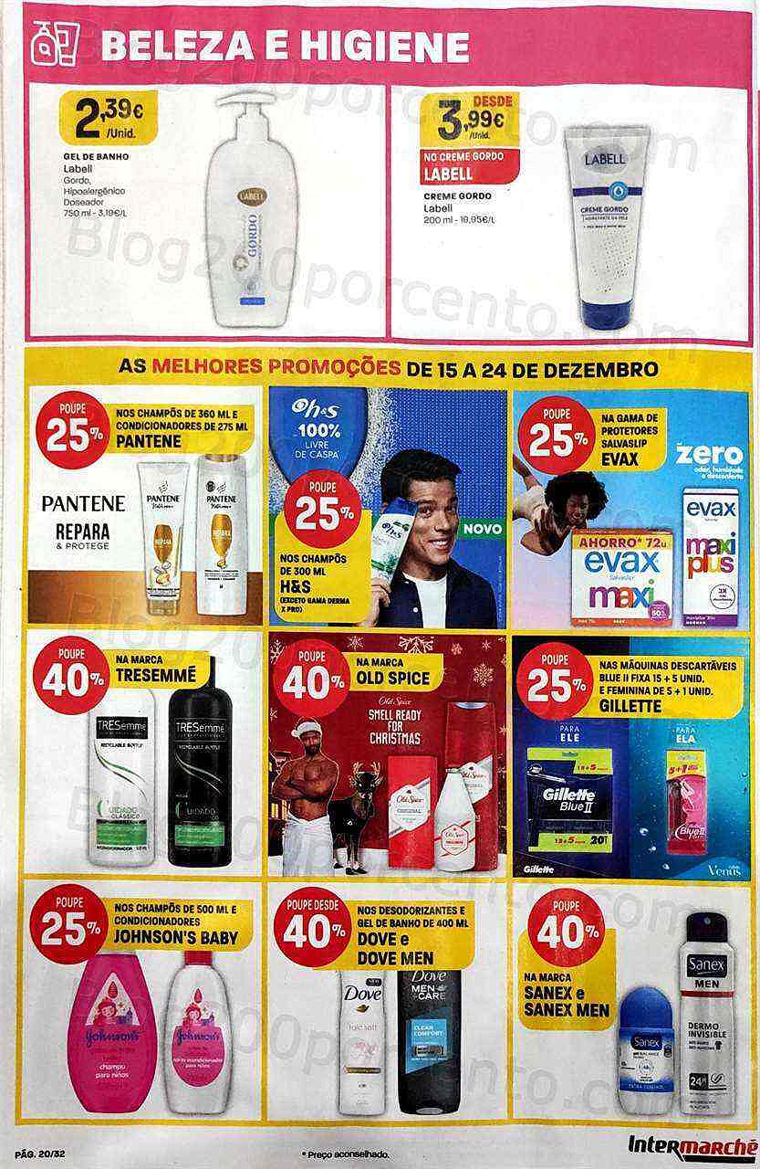 Antevisão Folheto INTERMARCHÉ Super Promoções de 15 a 24 dezembro