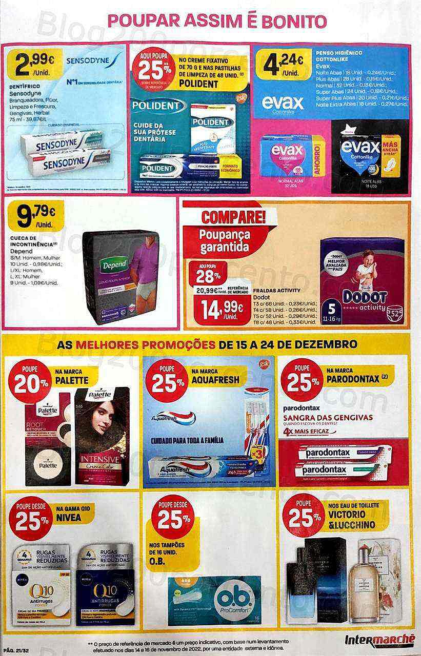 Antevisão Folheto INTERMARCHÉ Super Promoções de 15 a 24 dezembro