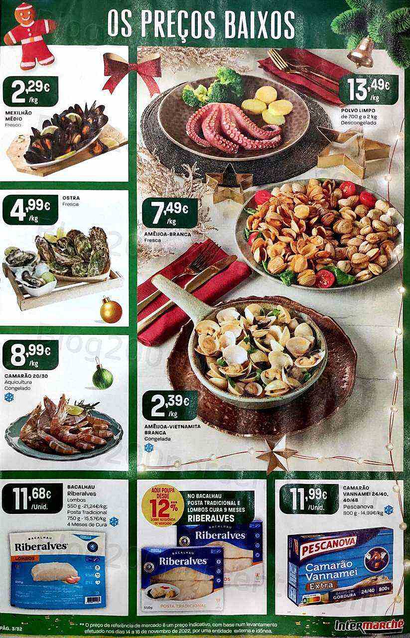 Antevisão Folheto INTERMARCHÉ Super Promoções de 15 a 24 dezembro