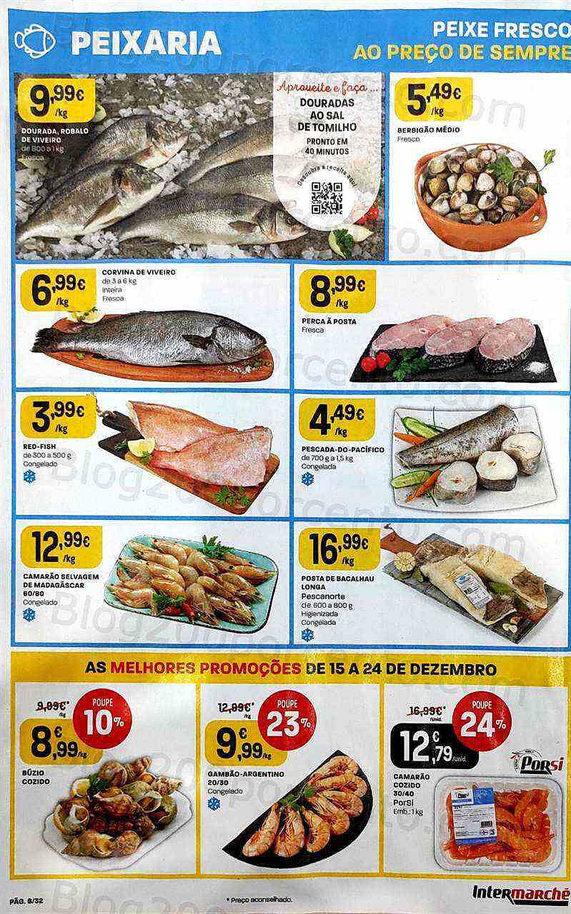Antevisão Folheto INTERMARCHÉ Super Promoções de 15 a 24 dezembro