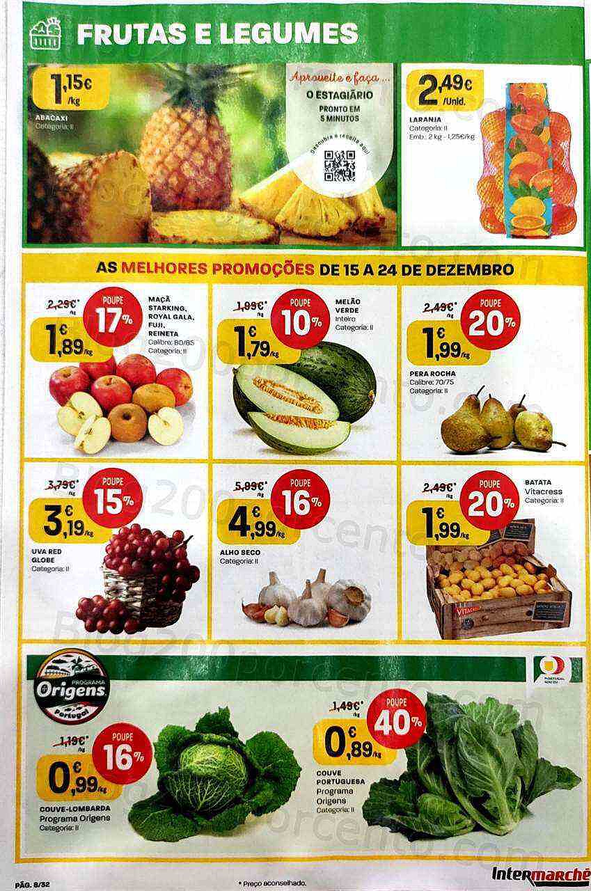 Antevisão Folheto INTERMARCHÉ Super Promoções de 15 a 24 dezembro