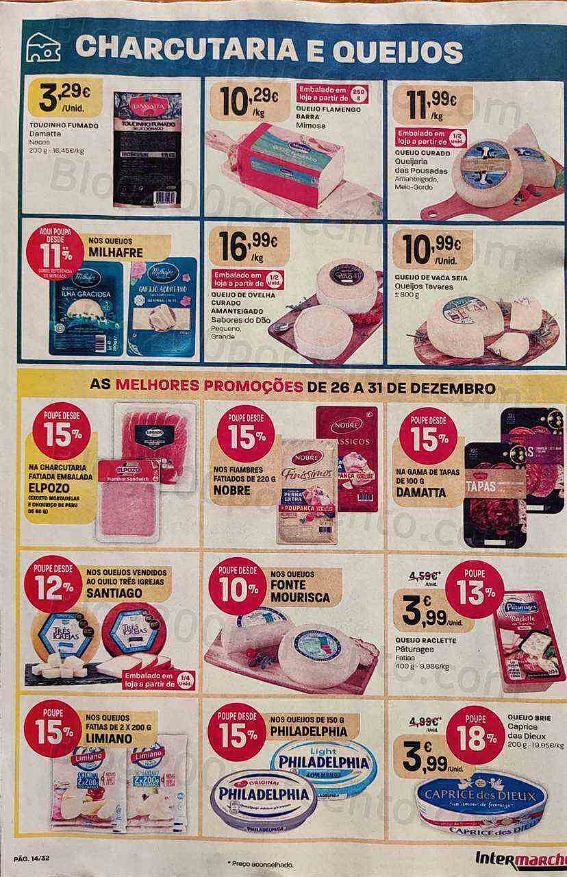 Antevisão Folheto INTERMARCHÉ Super Promoções de 26 a 31 dezembro
