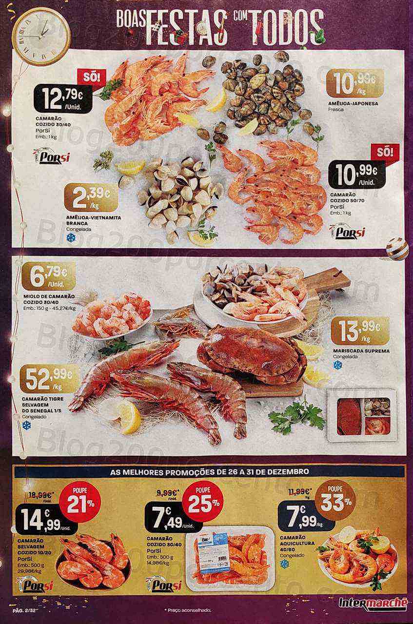 Antevisão Folheto INTERMARCHÉ Super Promoções de 26 a 31 dezembro