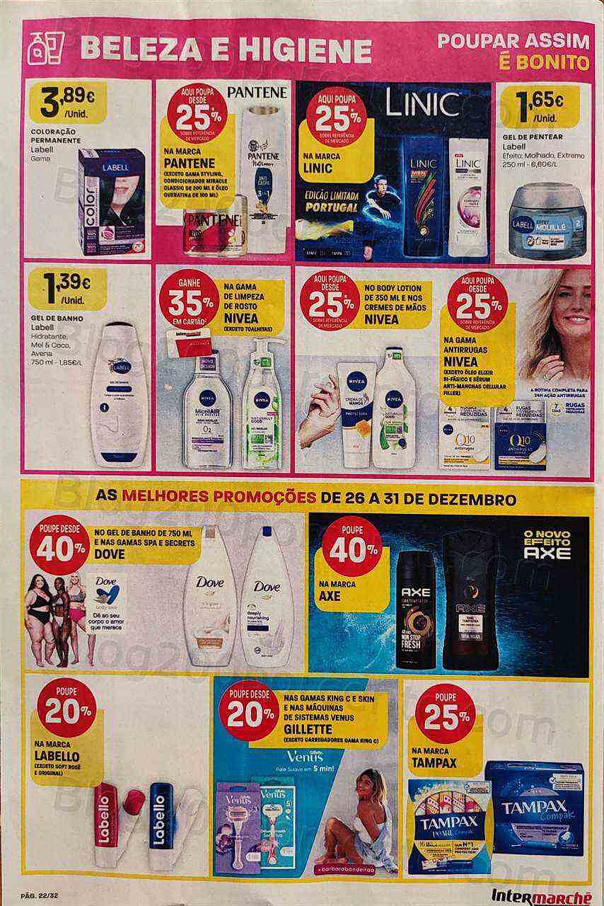 Antevisão Folheto INTERMARCHÉ Super Promoções de 26 a 31 dezembro