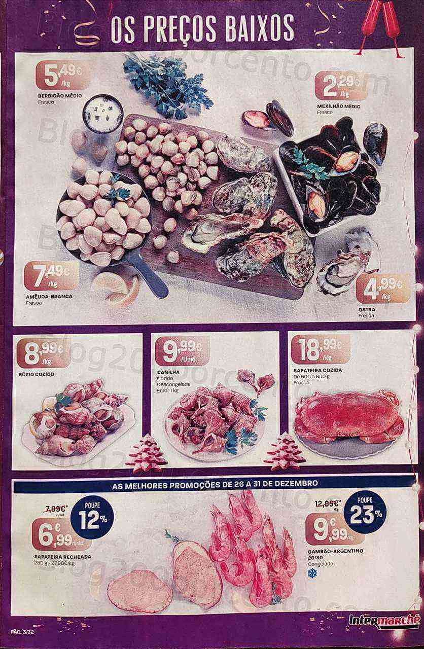 Antevisão Folheto INTERMARCHÉ Super Promoções de 26 a 31 dezembro