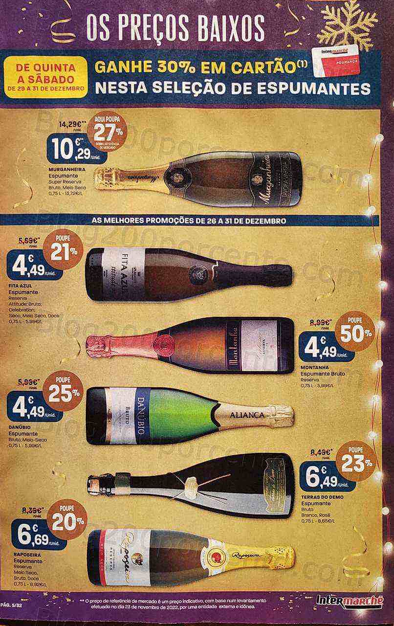 Antevisão Folheto INTERMARCHÉ Super Promoções de 26 a 31 dezembro
