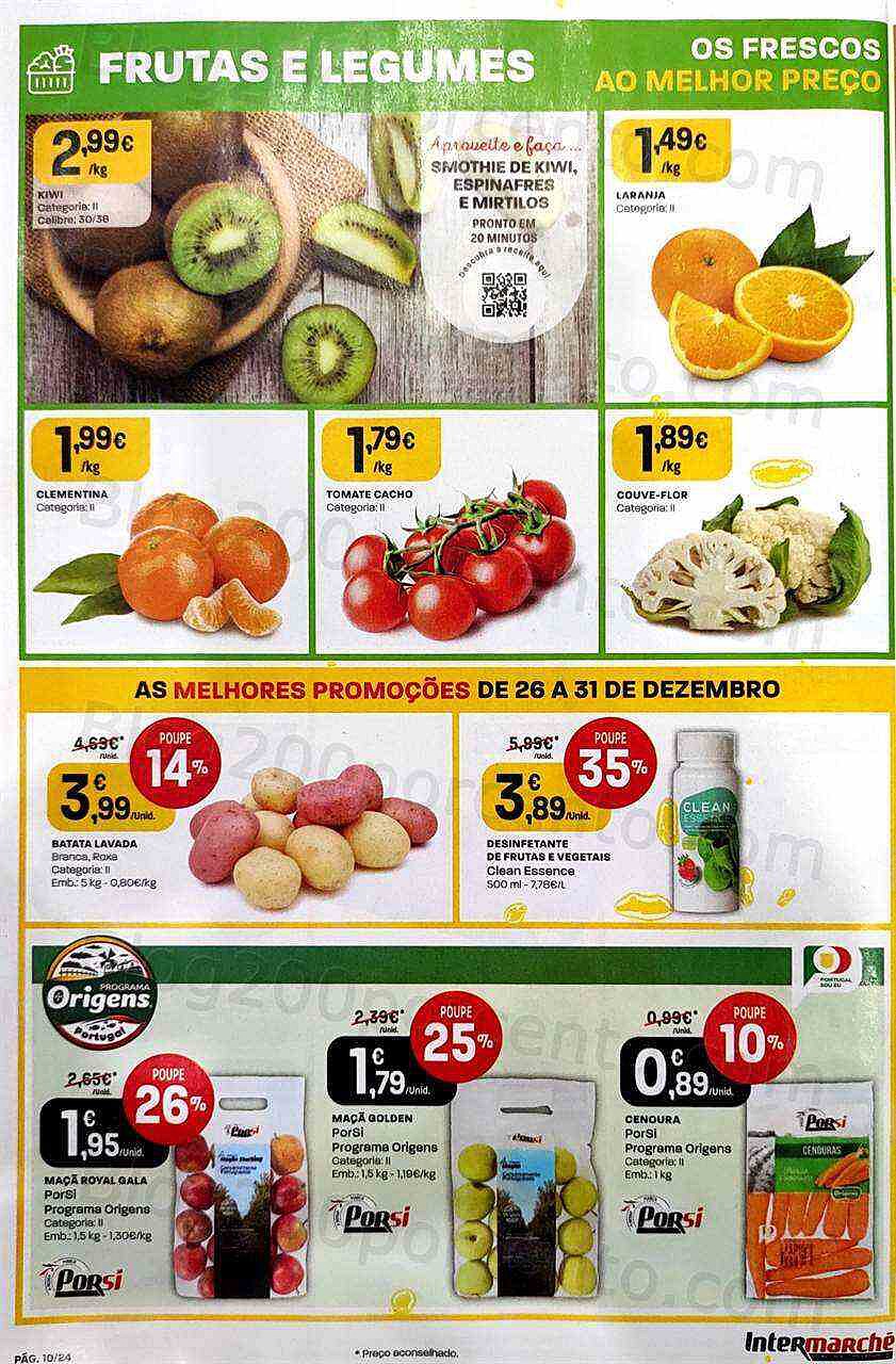 Antevisão Folheto INTERMARCHÉ Promoções de 26 a 31 dezembro