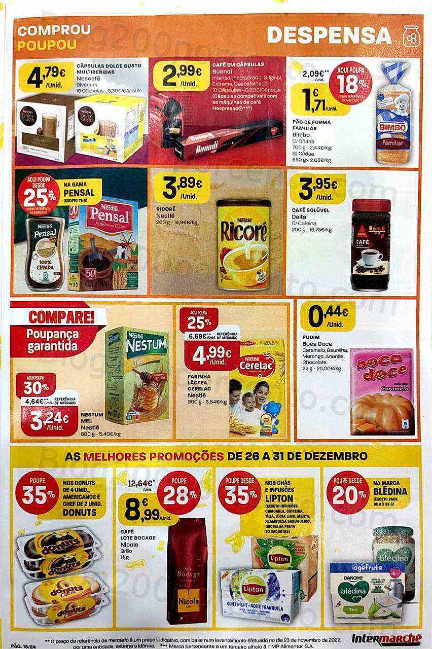 Antevisão Folheto INTERMARCHÉ Promoções de 26 a 31 dezembro