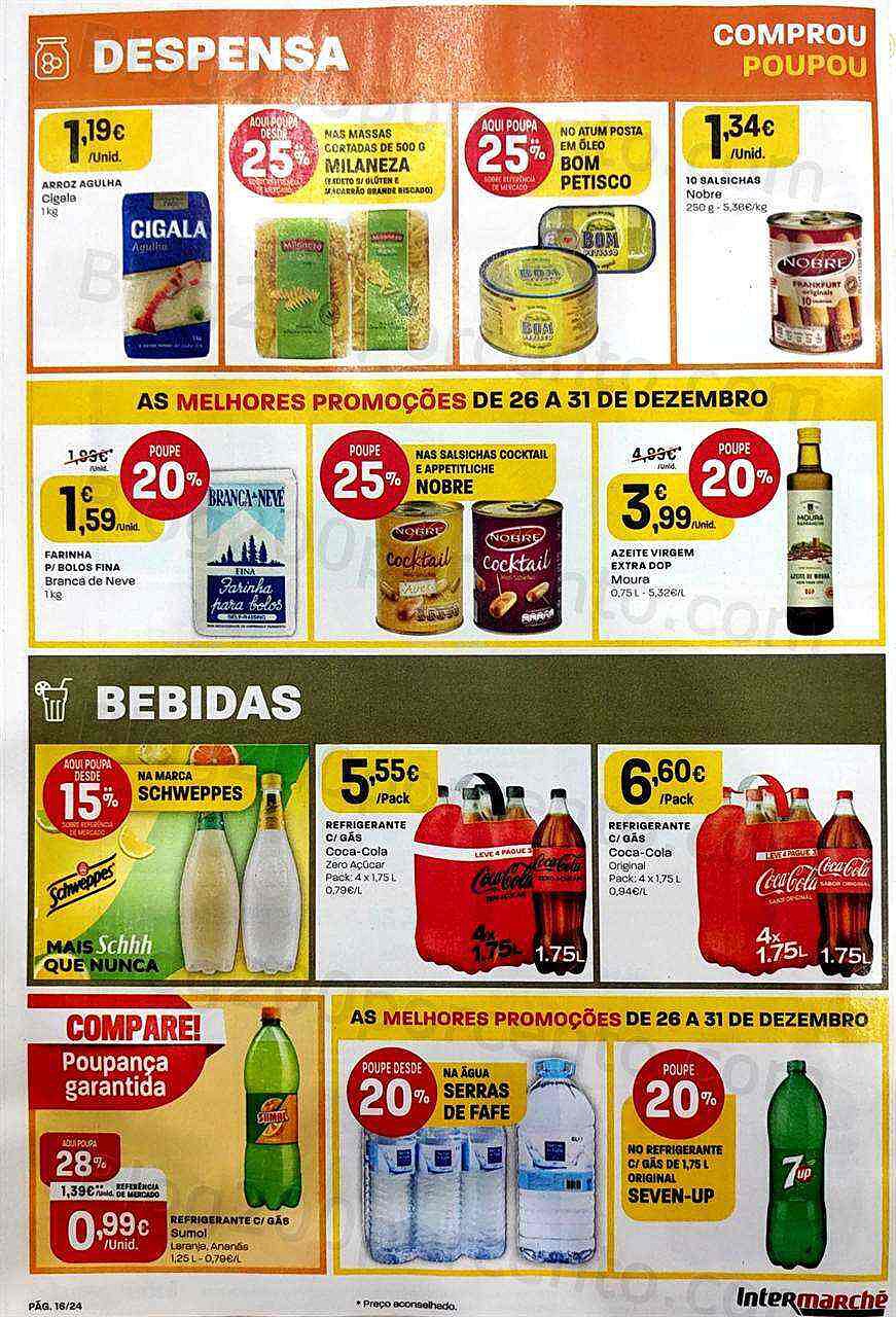 Antevisão Folheto INTERMARCHÉ Promoções de 26 a 31 dezembro