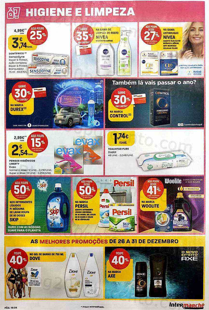 Antevisão Folheto INTERMARCHÉ Promoções de 26 a 31 dezembro
