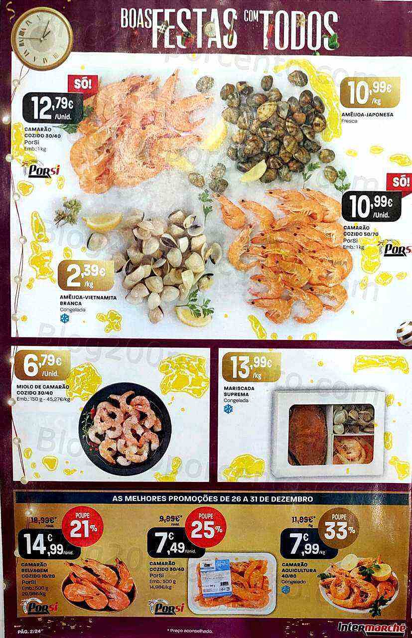 Antevisão Folheto INTERMARCHÉ Promoções de 26 a 31 dezembro