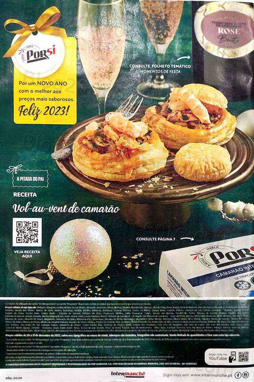 Antevisão Folheto INTERMARCHÉ Promoções de 26 a 31 dezembro