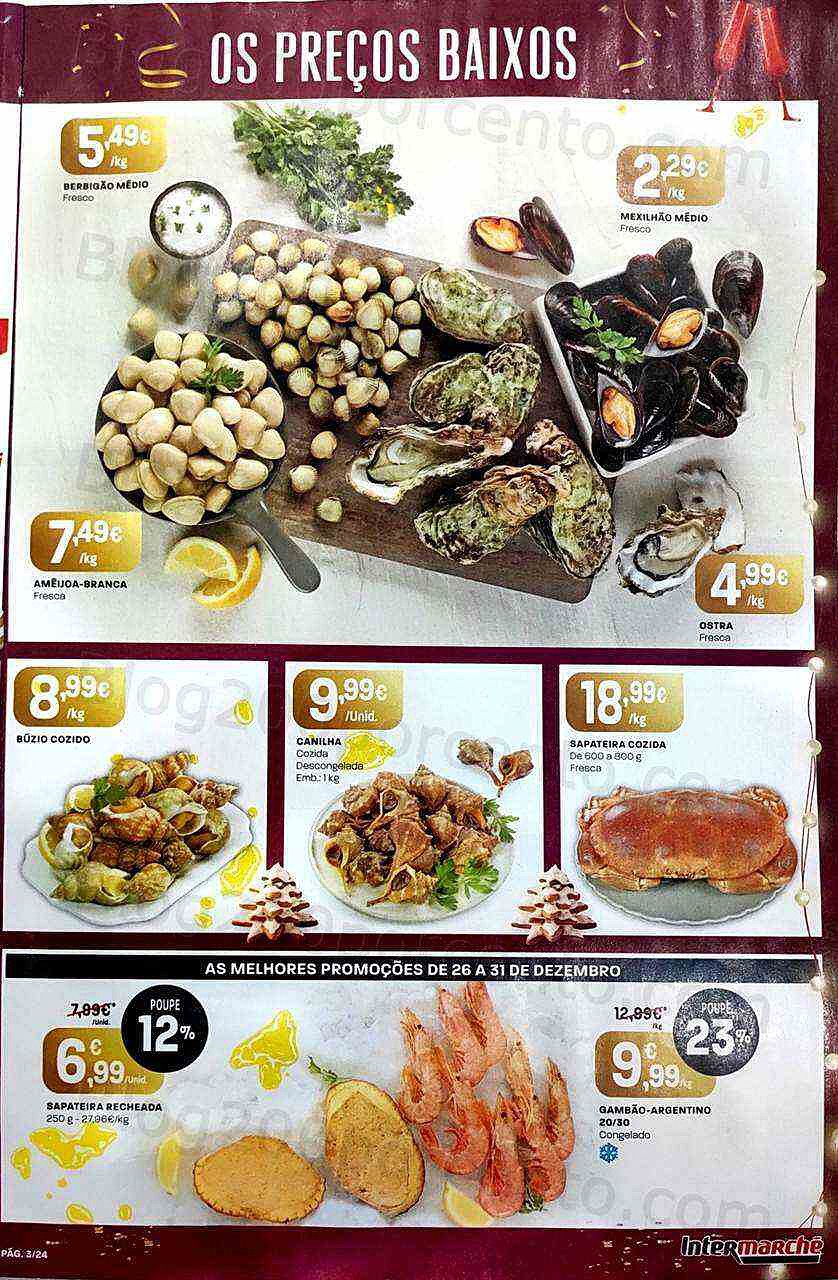Antevisão Folheto INTERMARCHÉ Promoções de 26 a 31 dezembro