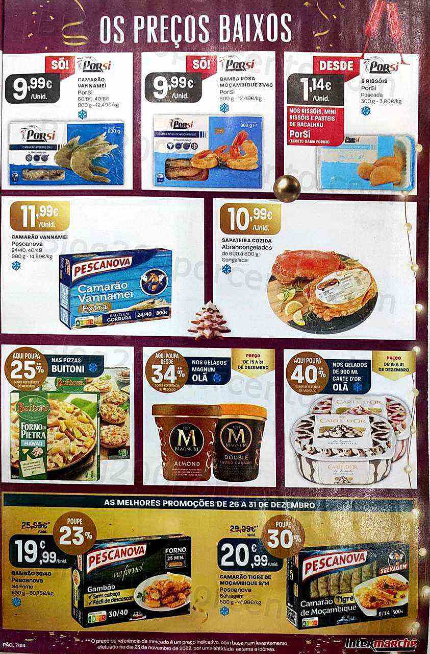 Antevisão Folheto INTERMARCHÉ Promoções de 26 a 31 dezembro