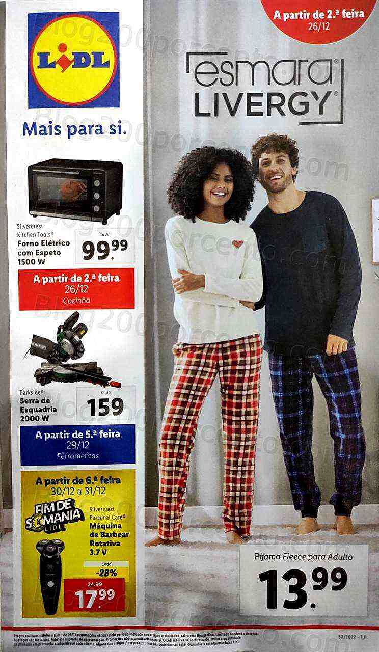 Antevisão Folheto LIDL Bazar Promoções a partir de 26 dezembro