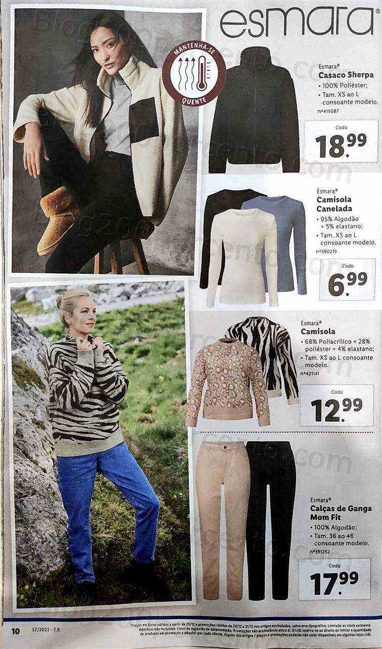 Antevisão Folheto LIDL Bazar Promoções a partir de 29 dezembro