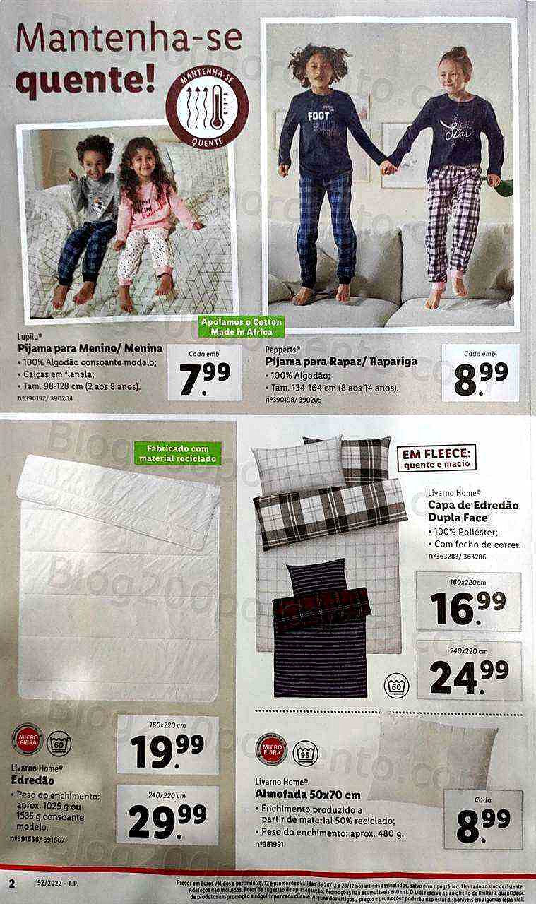 Antevisão Folheto LIDL Bazar Promoções a partir de 26 dezembro