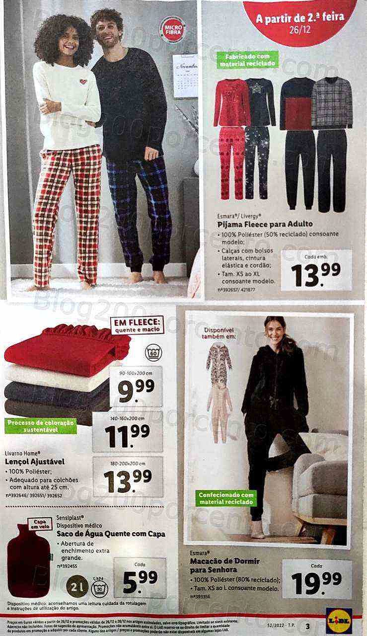 Antevisão Folheto LIDL Bazar Promoções a partir de 26 dezembro