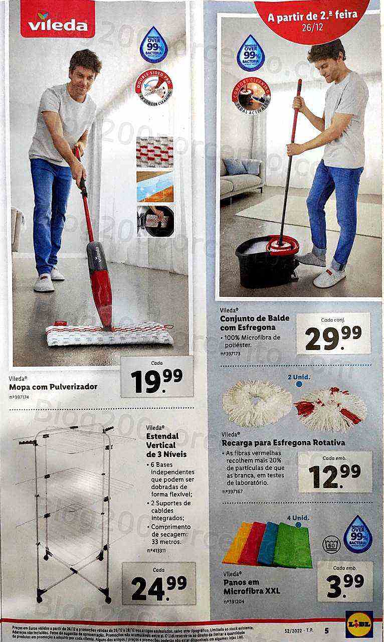 Antevisão Folheto LIDL Bazar Promoções a partir de 26 dezembro