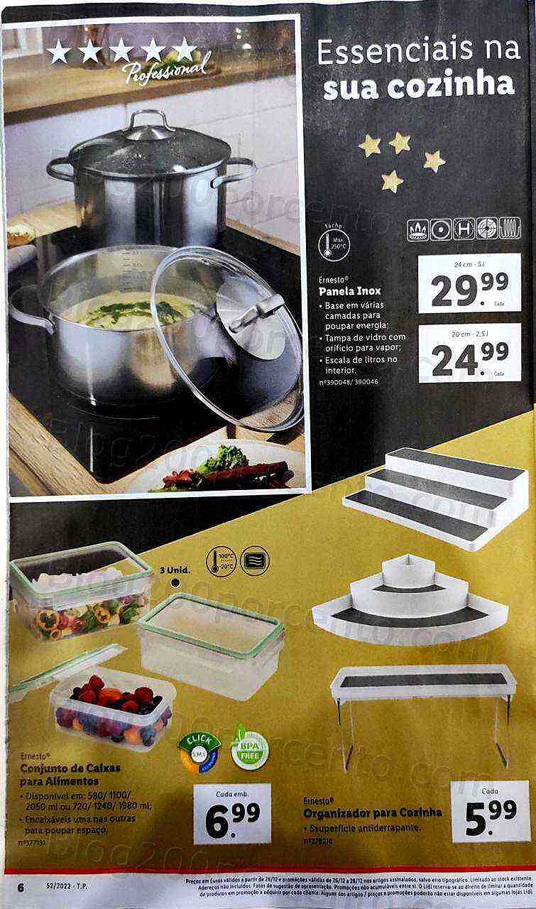 Antevisão Folheto LIDL Bazar Promoções a partir de 26 dezembro