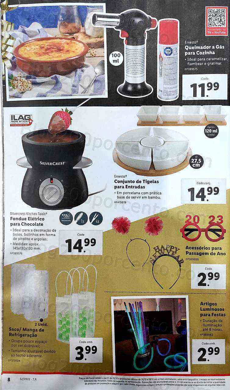 Antevisão Folheto LIDL Bazar Promoções a partir de 26 dezembro