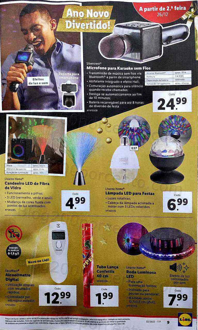Antevisão Folheto LIDL Bazar Promoções a partir de 26 dezembro