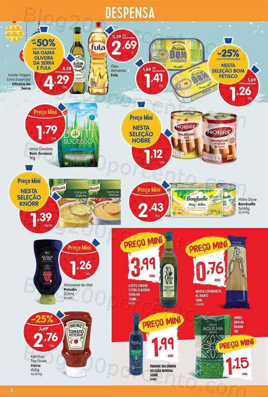 Antevisão Folheto MINIPREÇO Promoções de 22 a 28 dezembro