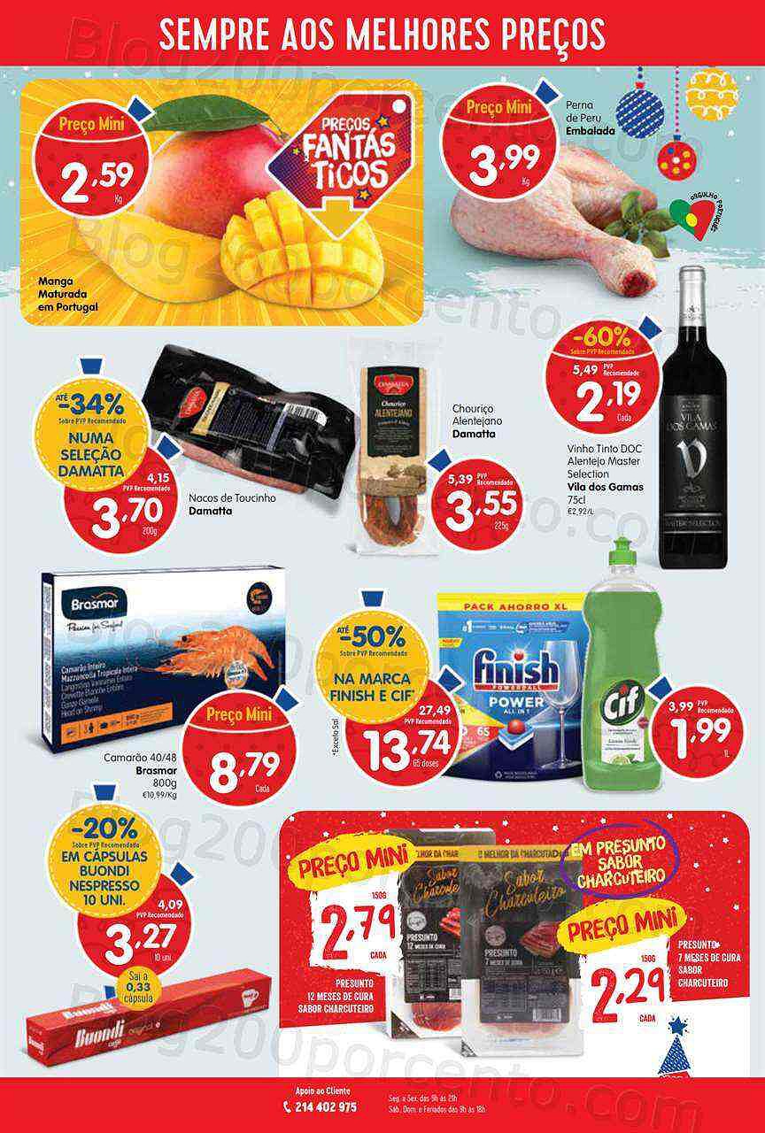 Antevisão Folheto MINIPREÇO Promoções de 22 a 28 dezembro