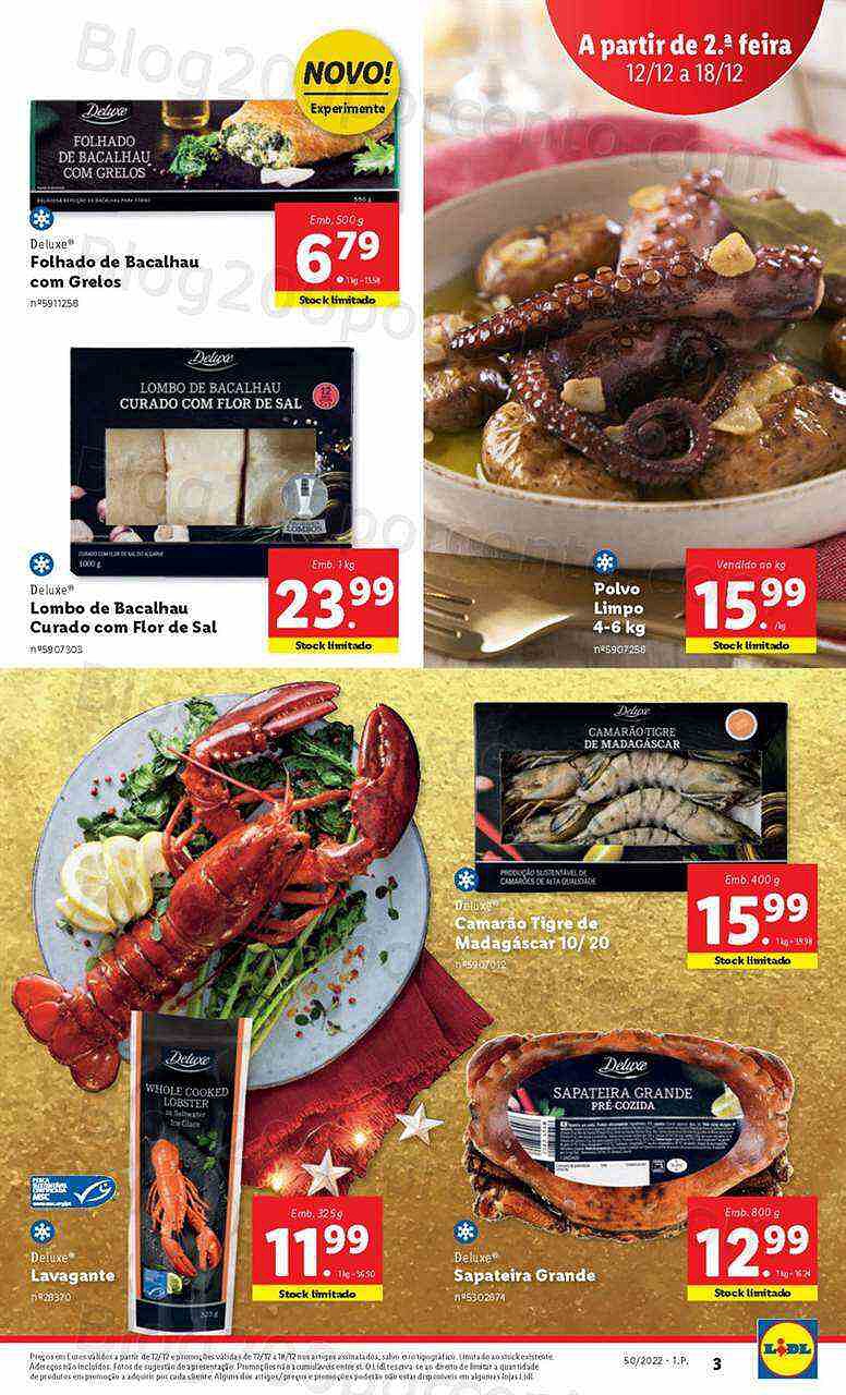 Antevisão Folheto LIDL Promoções de 12 a 18 dezembro - Edição Digital e Completa