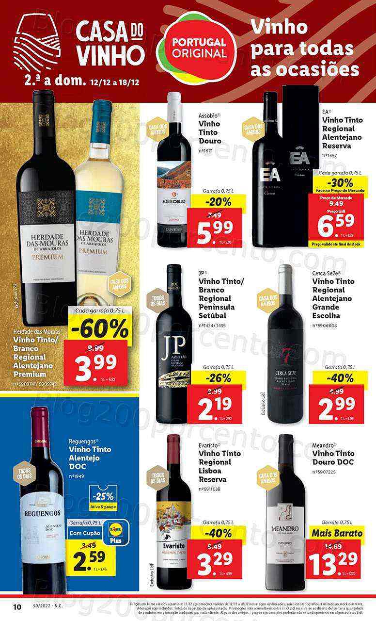Antevisão Folheto LIDL Promoções de 12 a 18 dezembro - Edição Digital e Completa