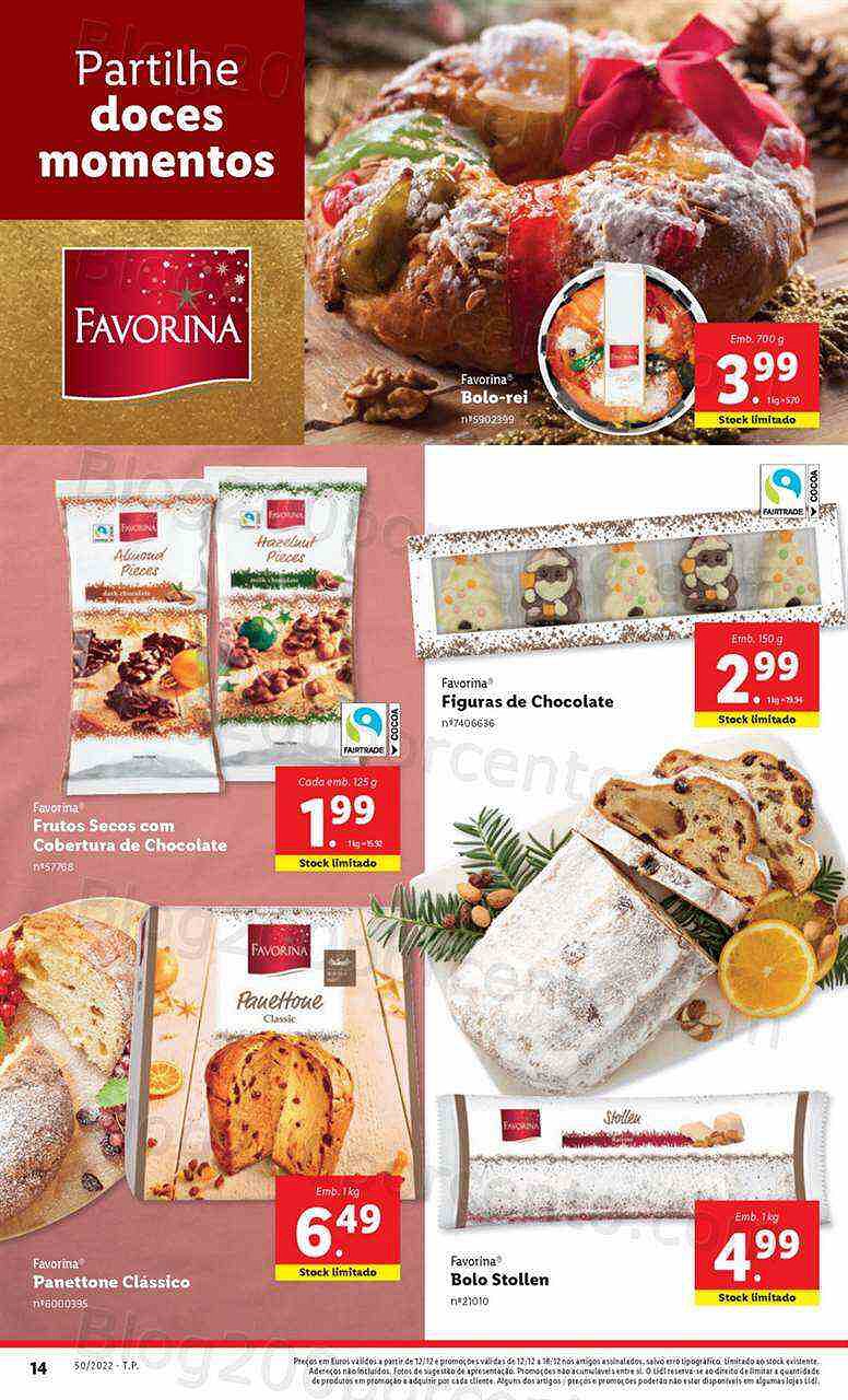 Antevisão Folheto LIDL Promoções de 12 a 18 dezembro - Edição Digital e Completa