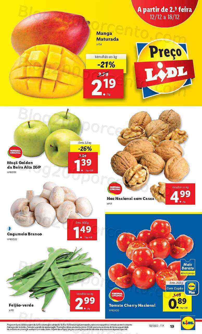 Antevisão Folheto LIDL Promoções de 12 a 18 dezembro - Edição Digital e Completa