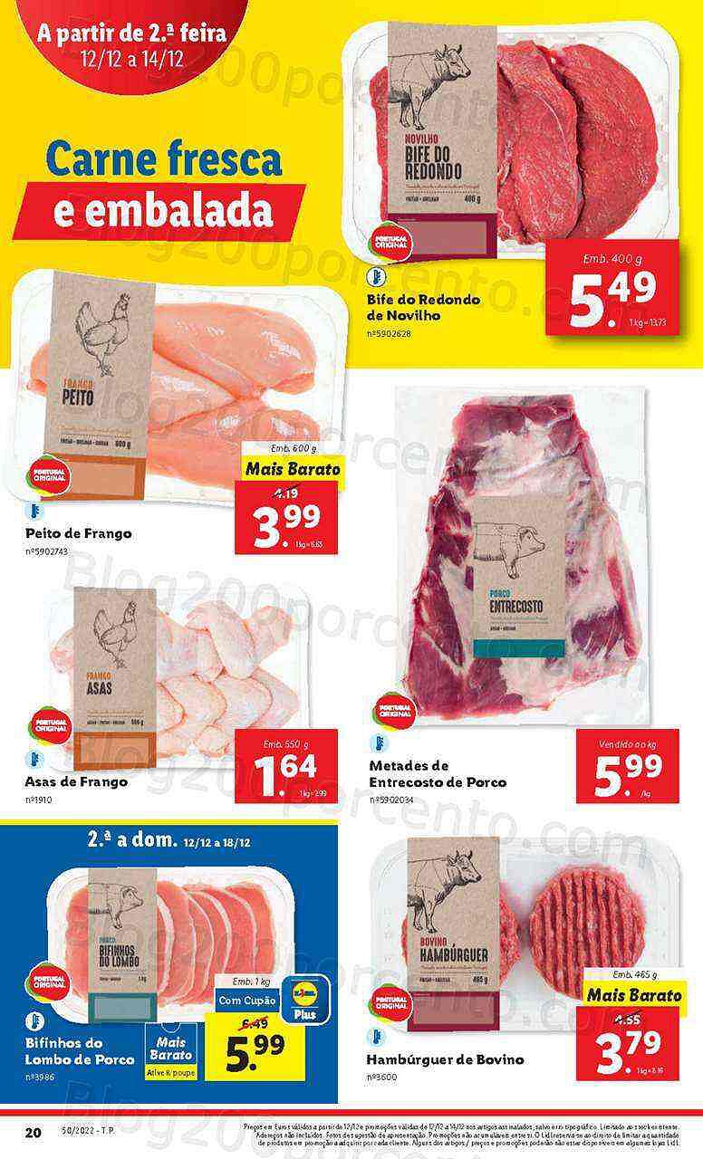 Antevisão Folheto LIDL Promoções de 12 a 18 dezembro - Edição Digital e Completa