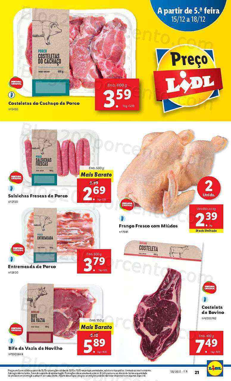 Antevisão Folheto LIDL Promoções de 12 a 18 dezembro - Edição Digital e Completa